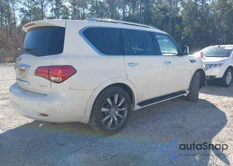 2014 Infiniti Qx80 from USA, damaged, VIN JN8AZ2NF0E9555038